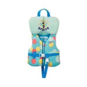 Speedo Kids Colorful Life Jacket Swim Vest up to 30lbs- Be Cool